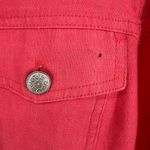 Saint Tropez West  2X linen jacket shacket coral plus office casual vacation Photo 3