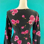 Intermix  Dresses Bernice 100% silk Floral Dress in size 4 Photo 7