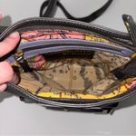 Americana by Sharif Medium Purse Blue Pebbled Leather Crossbody Shoulder Bag NWT Purple Photo 10