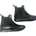 Catherine Malandrino  Mitzy Black Ankle Rain Boots Photo 3