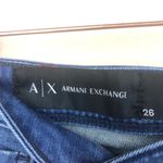 Armani Exchange  Distressed Denim Shorts Photo 2