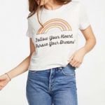 Chaser  Follow Your Heart Persue Your Dreams Graphic Tee Shirt Size S, NEW w/Tag Photo 2