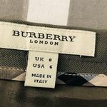 Burberry  military green front pleated skirt Photo 6