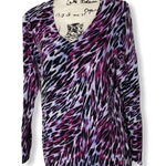 Apt. 9  SZ M abstract purple sweater Photo 0