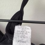 Ralph Lauren Vintage  Bikini Swim Top Ruffle Halter Logo Back Gold Beach Pool EUC Photo 9