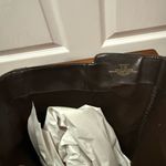 VTG Lauren Ralph Lauren Margarite Tall Brown Leather Side Zip Up Boots Sz 6.5B Photo 14