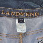 Lands' End Land’s End Fit 2 Blue Denim Capri Jeans Photo 7