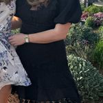 Black Eyelet Dress Photo 0