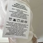 Nike NWT Swoosh woven high waist paneled pants in cream M Photo 7