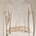 ZARA Woman  Fringe Hem Sweater Photo 0