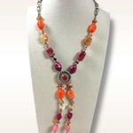 Free People  Beachriders Bolo Necklace in Bright  NWT Western Bohemian Statement Photo 2