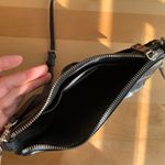 Coach Top Handle Pouch with Star Glitter in Mindnight Blue Crossgrain Leather Photo 6