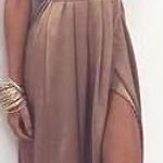 White Fox Boutique Akela Bronze Dress Photo 2