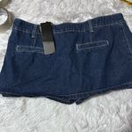 LIONESS  Dark Blue Jean Shorts Photo 8