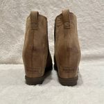 Sorel Joan of Artic Wedge II Chelsea Boots sz 8 Tan Photo 1