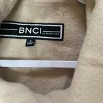BNCI by Blanc Noir tan layered sweater coat S Photo 1
