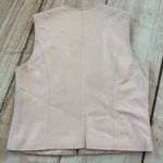 Peck & Peck Womens Vintage  Lamb Leather Vest Quilted Lined Pink Medium Photo 3
