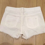 Rag and Bone  Vintage Denim Cut Off White Shorts Photo 3