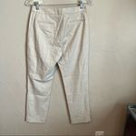 Antonio Melani Viscose Linen Crop Straight Trouser Pants Photo 4
