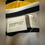 Chico's Zenergy  Neema Stripe Lining Jacket Lightweight Sunbeam NWT Size 2 Photo 1