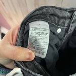 Old Navy Extra High-Waisted Sky-Hi Straight Raw-Hem Black Jeans for Women 4 Photo 3