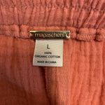 Magaschoni  Coral Brushed Textured Cotton Shorts Sz Large Photo 5