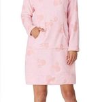 Disney Pink Plush Mickey Lounger Robe with Sherpa Hoodie size XL Photo 0