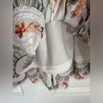 Hudson Gray  NEW FLOWER boho EMBROIDERED TIERED SKIRT size large Photo 6