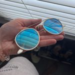 Ray-Ban Blue And White Sunglasses Photo 1