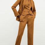 MM.LaFleur The Shane 2.0 Drawstring Pant Everyday Twill In Acorn NWT Size 4 Photo 3