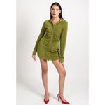 With Jean  Green Andy Dress Photo 7