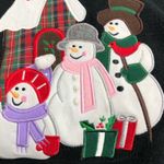 Bechamel women’s xl holiday button up vest ugly Christmas sweater festive knit Photo 6