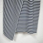 Hutch  Blue White Striped Off Shoulder Asymmetrical Mini Dress Womens S Preppy Photo 12