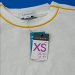 Primark  White Top with Yellow Accents Photo 1