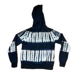 Madewell  Navy and White Tie-Dye Hoodie Sweatshirt XXS Photo 1