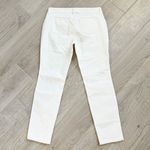 Eileen Fisher White Textured Jeans Organic Cotton Stretch / Pants Size 4 Petite Photo 3