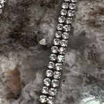Women’s Split Double Rhinestone Necklace Photo 3
