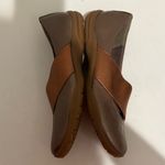 Clarks Vailee Pine Metallic Grey Pewter Bronze Mary Jane Ballet Flat Size 5 Photo 5