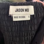 Jason Wu  black Eyelet Cropped Spaghetti Strap Bone in Top Size S Photo 6