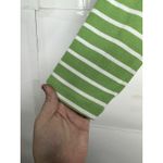 Orvis Women’s  Long Sleeve Green White Striped Shirt Size XL Casual Top Photo 2