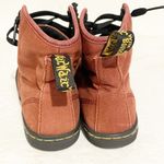 Dr. Martens Dr. Doc Martens Size Womens 5 Red Shoreditch Canvas Shoes Boots Air-Wair Photo 3