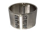 Victoria's Secret NIB Victoria Secret Bracelet Scandalous Wide Gold Tone Rhinestone Studded Cuff Photo 9