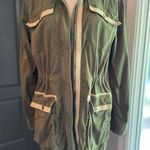 CAbi  Women’s Military Bomber Olive Green Jacket Photo 0