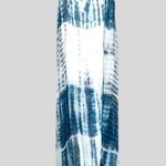 NWOT Blue Silk Maxi Tie Dye Dress💥 Size M Photo 13