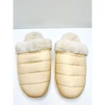 Vionic  Slippers Womens Size 6.5 Cream Josephine Faux Fur Slip On Shoes Photo 2
