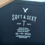 American Eagle Soft & Sexy Long Sleeve Embroidered Top sz XS Photo 4