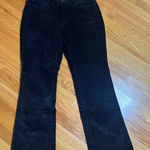 Covington Stretch Corduroy Pants Womens Black Bootcut Casual Career 10P Photo 0