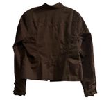 Apt. 9  Women's Military Style Jacket Brown Size L Double-Breasted Photo 8