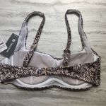 Athleta  Aqualuxe Batik Bra-Sized Floral Mid Coverage Bikini Top 40B/C Adjustable Photo 7