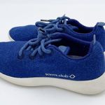 Allbirds Sam's Club Cobalt Blue Merino Wool Runner Sneakers Women's Size 7 Photo 7